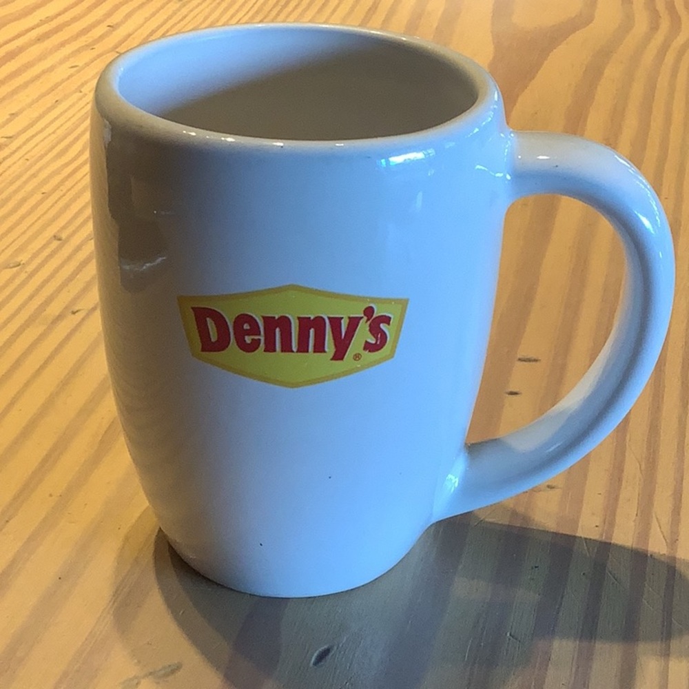 Denny’s Restaurant White Coffee Cup Mug